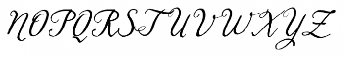 Perron No2 Italic Font UPPERCASE