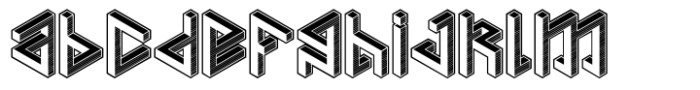 PENROSE Geometric Bold Reverse FONT