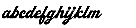 Peach Club Script Bold Regular FONT
