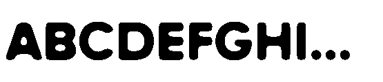 Peach Club Script Peach Club Sans Ink Bold Regular Font UPPERCASE