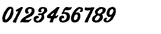 Peach Club Script Rough Bold Regular Font OTHER CHARS