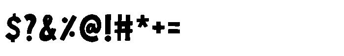 Peach Coast Regular Font OTHER CHARS