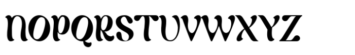 Peacock Showier Font UPPERCASE