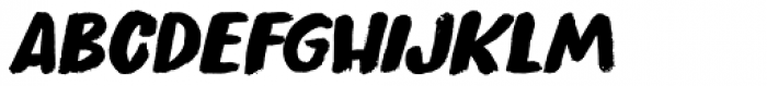Peanut Crunch Italic Font UPPERCASE