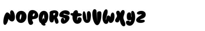 Peanut Party Font LOWERCASE