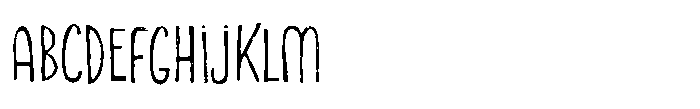 Peanut Sauce Font UPPERCASE