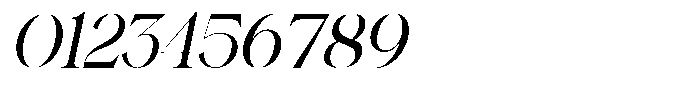Pear Haresh Italic Font OTHER CHARS
