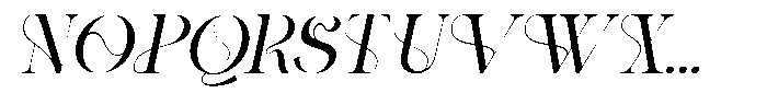 Pear Haresh Italic Font UPPERCASE