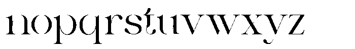 Pear Haresh Regular Font LOWERCASE