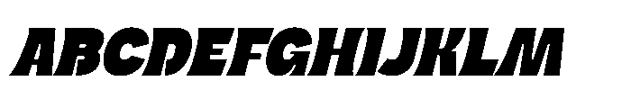 Pearl Mirage Italic Font UPPERCASE