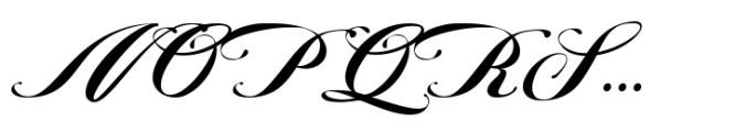 Pearlington Fragrances Regular Font UPPERCASE