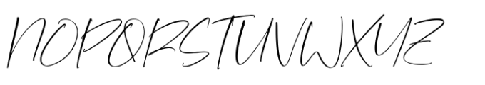 Pearls Brooke Italic Font UPPERCASE