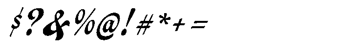 Pearlside Bold Font OTHER CHARS