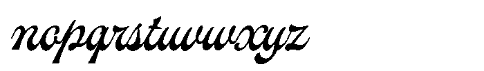 Pearlside Medium Font LOWERCASE