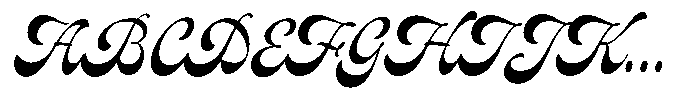 Pearlside Thin Font UPPERCASE
