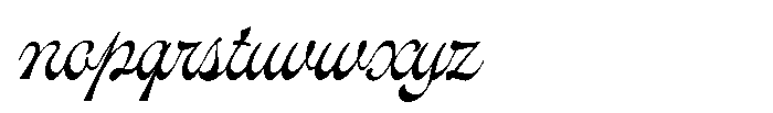 Pearlside Thin Font LOWERCASE