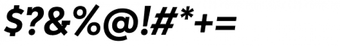 Peckham Bold Italic Font OTHER CHARS