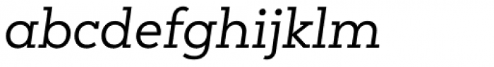 Peckham Regular Italic Font LOWERCASE
