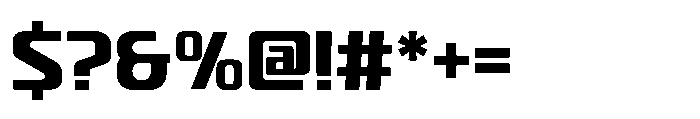 Pedal Track Regular Font OTHER CHARS