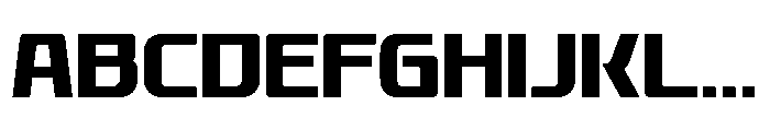 Pedal Track Regular Font UPPERCASE
