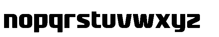 Pedal Track Regular Font LOWERCASE