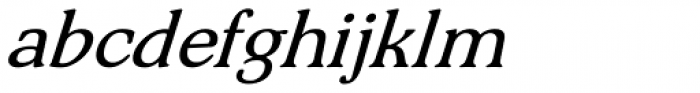 Pedigree Oblique Font LOWERCASE