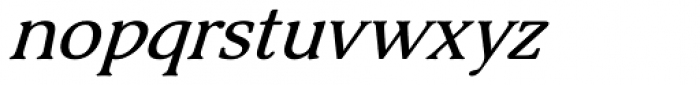 Pedigree Oblique Font LOWERCASE