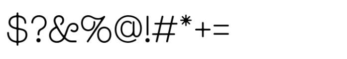 Peggs Pro Regular Font OTHER CHARS