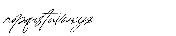 Peglastone Italic Font LOWERCASE
