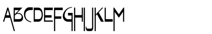 Pekin ML Font UPPERCASE