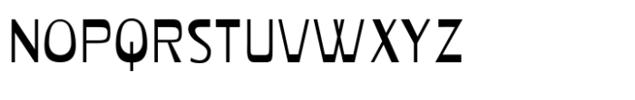 Pekin Normal Font UPPERCASE