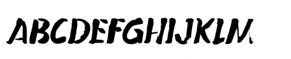 Peking Duck Italic Font LOWERCASE
