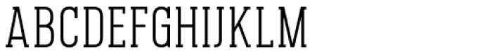 Pekora Light Slab Serif Font UPPERCASE
