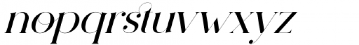 Pelagic Bird Bold Italic Font LOWERCASE