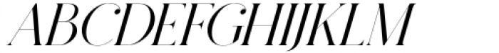 Pelagic Bird Italic Font UPPERCASE
