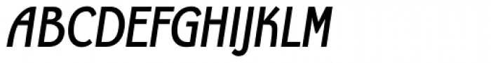 Pelegotic SemiBold Italic Font UPPERCASE