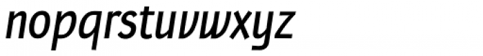 Pelegotic SemiBold Italic Font LOWERCASE