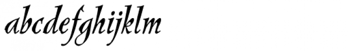 Pelican Font LOWERCASE