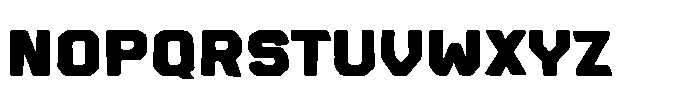 Peligro Inminente Black Regular Font UPPERCASE