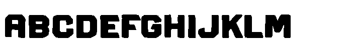 Peligro Inminente Black Regular FONT