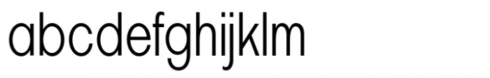 Pelinka Condensed Light Font LOWERCASE