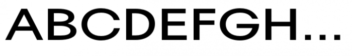 Pelinka Expanded Medium Font UPPERCASE