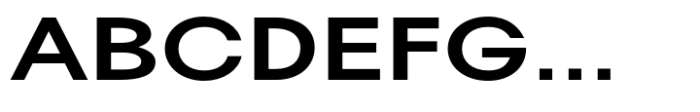 Pelinka Expanded Semi Bold Font UPPERCASE