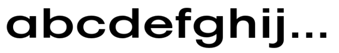 Pelinka Expanded Semi Bold Font LOWERCASE
