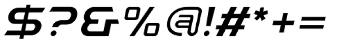 Peloric Medium Italic Font OTHER CHARS