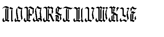 Pelysska Font UPPERCASE