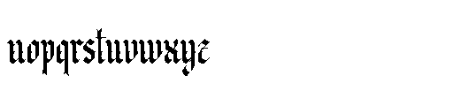 Pelysska Font LOWERCASE
