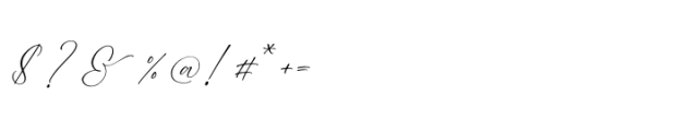 Pemberton Marsden Script Regular Font OTHER CHARS