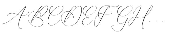 Pemberton Marsden Script Regular Font UPPERCASE