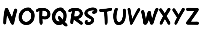Pen Nib Casual JNL Regular Font UPPERCASE